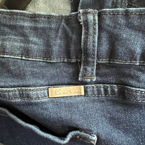 Kancan Women's Boot Cut Mid Rise Dark Wash Stretch Denim Size 15/31 - Picture 12 of 12
